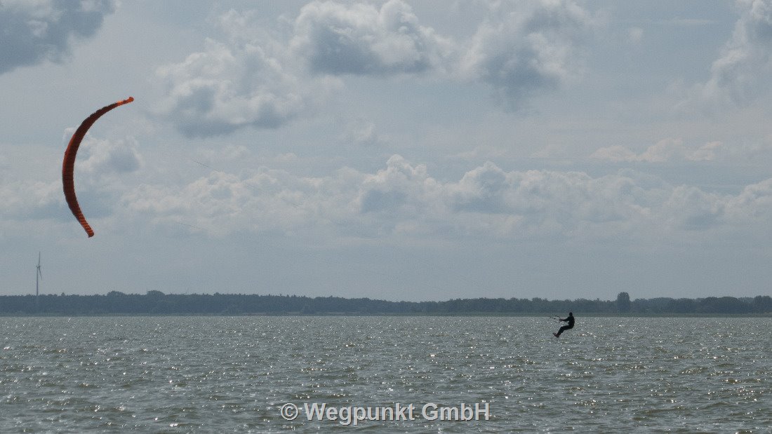Ein Kiter im Element